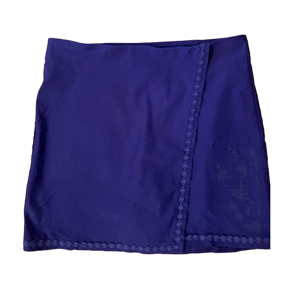 Crown & Ivy blue  Skorts Size 10 Skorts Skirt Shorts‎
